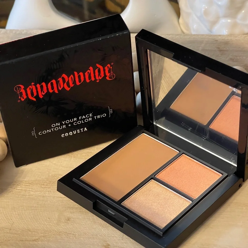 REINA REBELDE On Your Face Contour + Color Trío In Coqueta